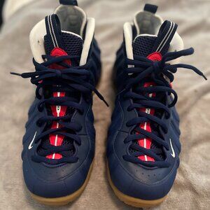Nike Air Foamposite Olympic Colorway (Mens 9.5)